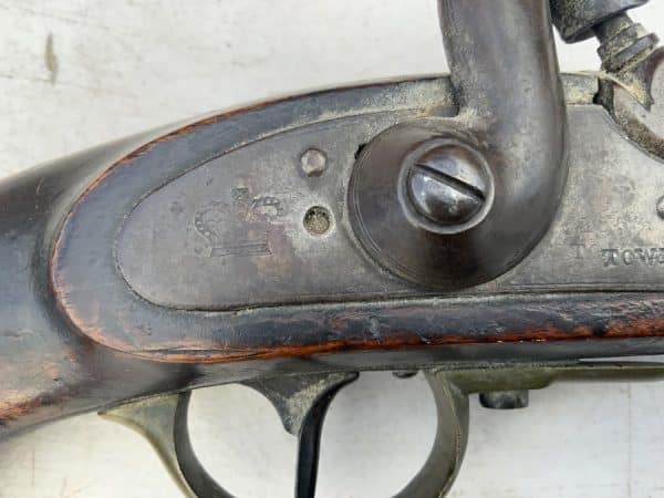 Pistol Percussion Heavy Calvary Holsters Pistol British Tower Proofs - Image 6