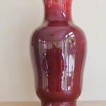 Qing dynasty Chinese Sang de Boeuf vase, No 1 of 2 available antique chinese vase Antique Vases