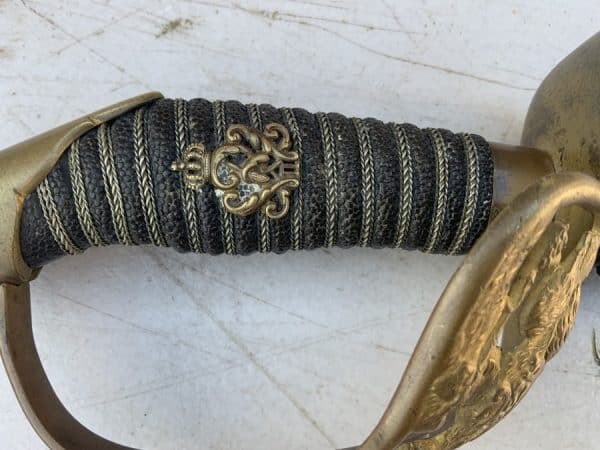 Tzar Nicolas 11 Russian military Officers Sword - Image 3