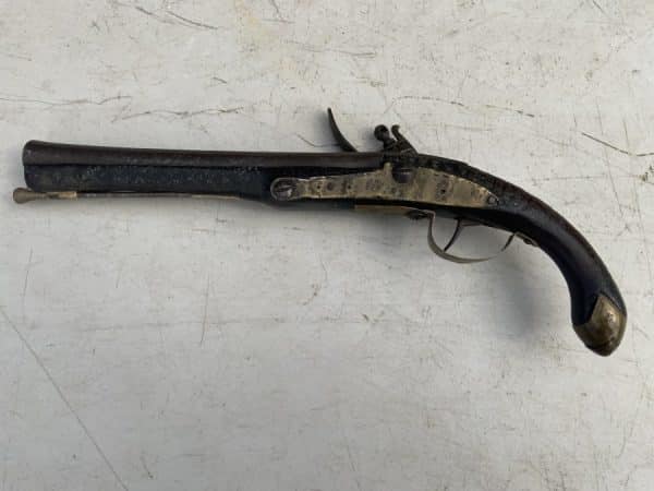 Flintlock Pistol Far Eastern Origins Antique Guns 9