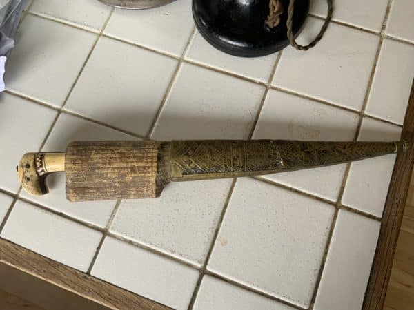 Tribal Dagger Far Eastern origins. Antique Knives 3