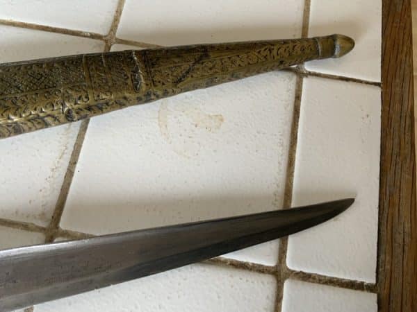 Tribal Dagger Far Eastern origins. Antique Knives 17