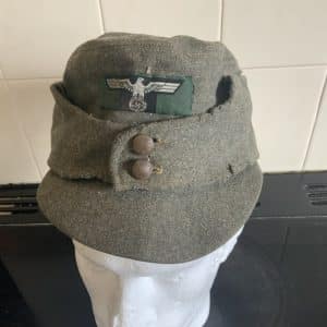 German 2WW Soldiers Cap Military & War Antiques