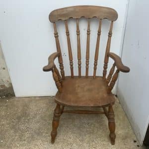 Armchair High back Grandfather chair Antique Chairs