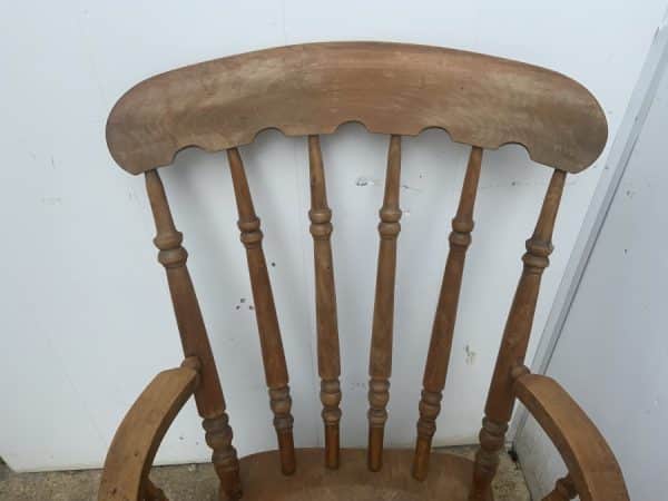 Armchair High back Grandfather chair - Image 2