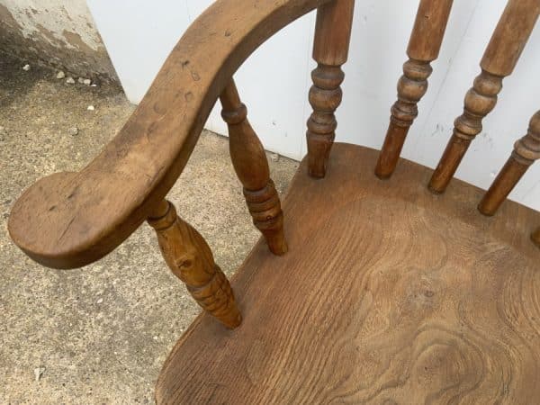 Armchair High back Grandfather chair - Image 5