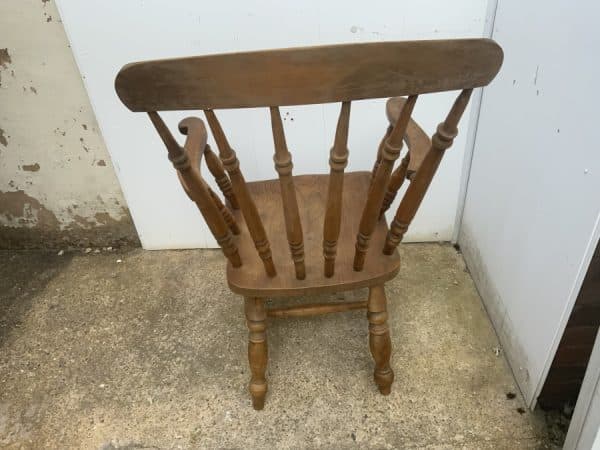 Armchair High back Grandfather chair Antique Chairs 14