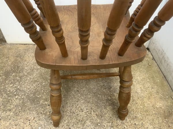 Armchair High back Grandfather chair - Image 14