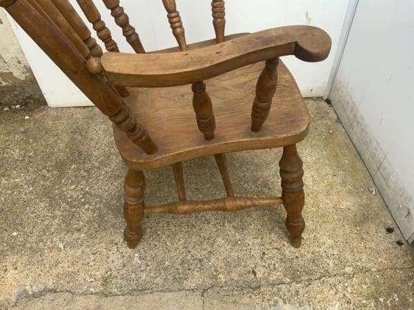 Armchair High back Grandfather chair Antique Chairs 21