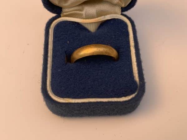 Posy ring solid gold 18th century