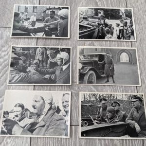 Adolf Hitler photo cigarette cards from the 1930s rare WW2 german photographs Military & War Antiques