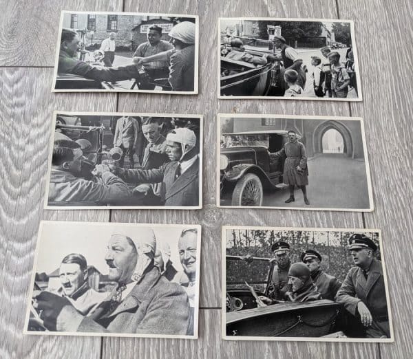 Adolf Hitler photo cigarette cards from the 1930s rare WW2 german photographs Military & War Antiques 3