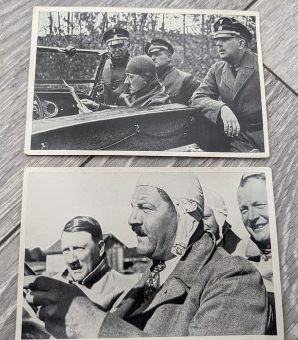 Adolf Hitler photo cigarette cards from the 1930s rare WW2 german photographs Military & War Antiques 8