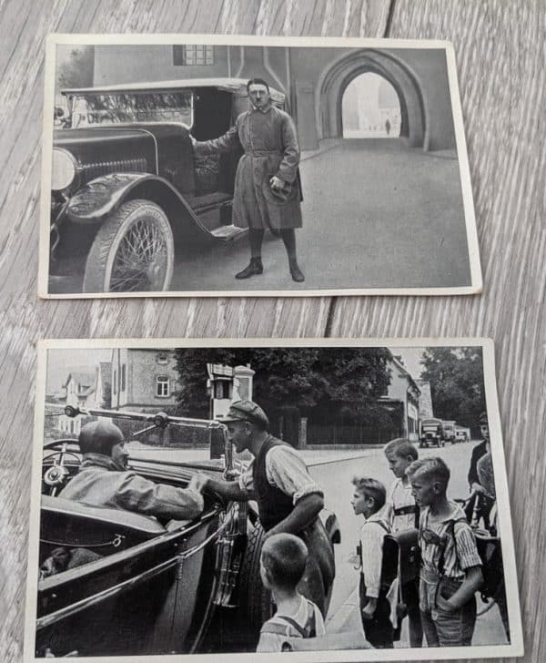 Adolf Hitler photo cigarette cards from the 1930s rare WW2 german photographs Military & War Antiques 9