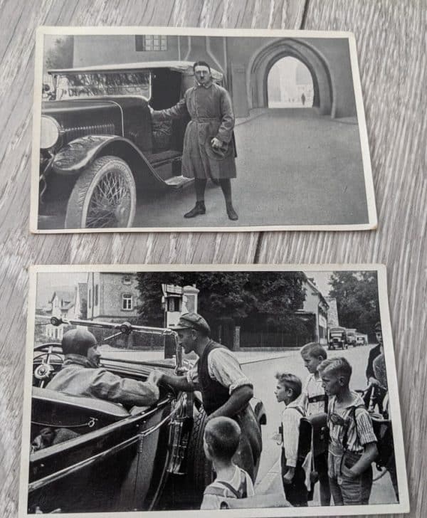 Adolf Hitler photo cigarette cards from the 1930s rare - Image 7