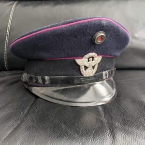 German fire police hat dated 1941 ww2 German ww2 Military & War Antiques