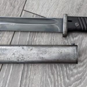 Rare German ww2 k98 bayonet dated 1942 with matching numbers very rare German ww2 Antique Knives