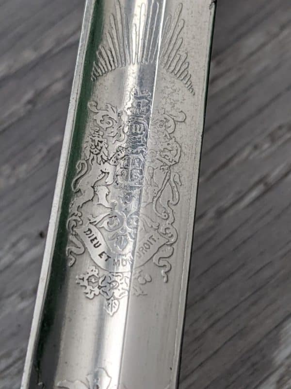 Royal navy officer sword Richard William bayly - Image 10