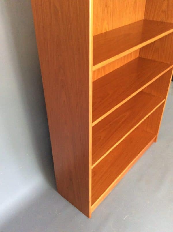 Mid Century Tall Teak Bookcase bookcase Antique Bookcases 5