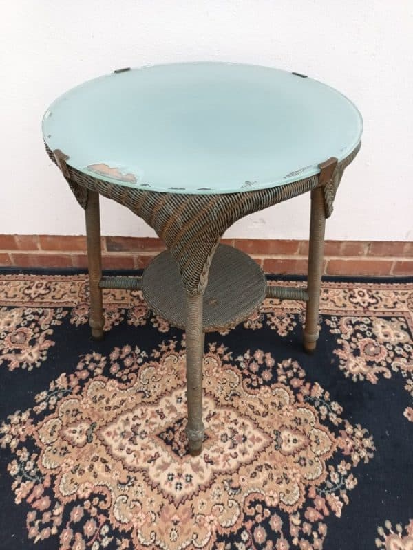Lloyd Loom Delux Side Table - Image 2