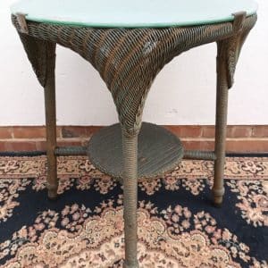 Lloyd Loom Delux Side Table Antique Furniture
