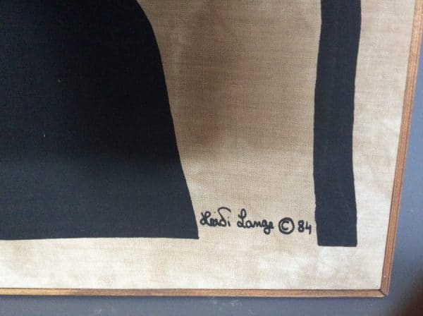 20th Century Heidi Lange Batik Canvas Print - Image 2