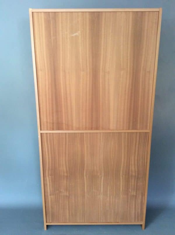 Mid Century Tall Teak Bookcase bookcase Antique Bookcases 8