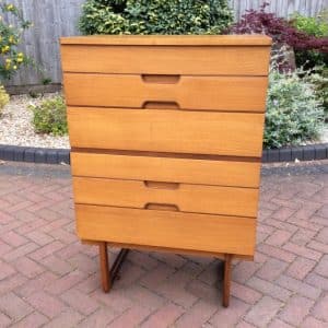 Uniflex Chest of Drawers 1960’s chest of drawers Antique Chest Of Drawers