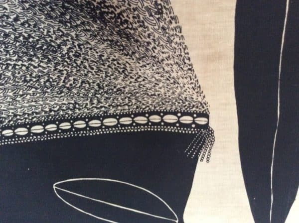 20th Century Heidi Lange Batik Canvas Print - Image 3