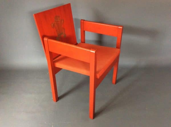 1969 Prince of Wales Investiture Chair Invesiture Chair Antique Chairs 5