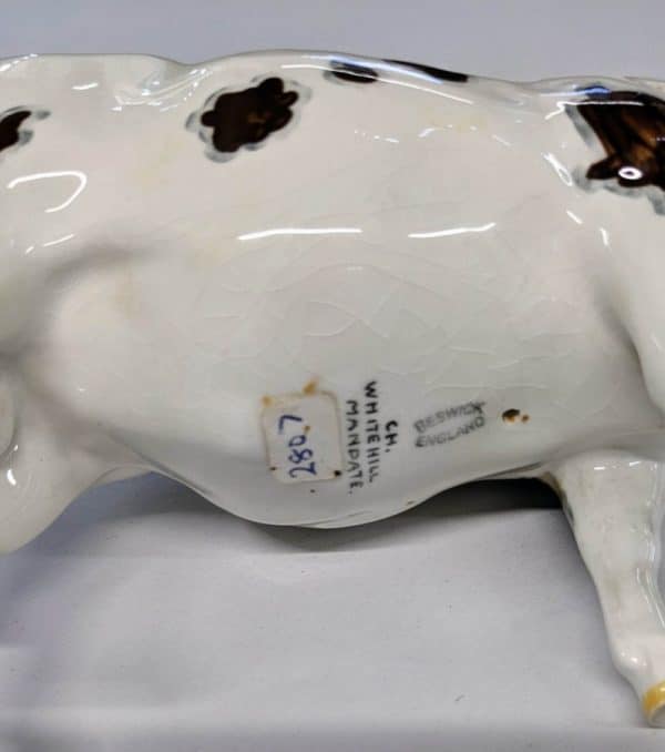 Beswick Whitehill Mandate Ayrshire Bull China Animals Miscellaneous 8