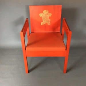 1969 Prince of Wales Investiture Chair Invesiture Chair Antique Chairs 3