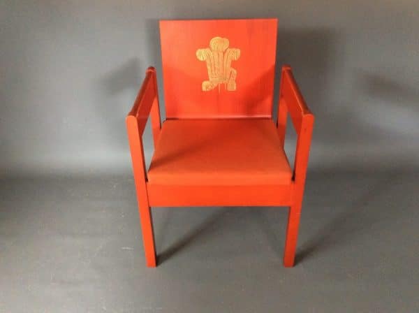 1969 Prince of Wales Investiture Chair Invesiture Chair Antique Chairs 3