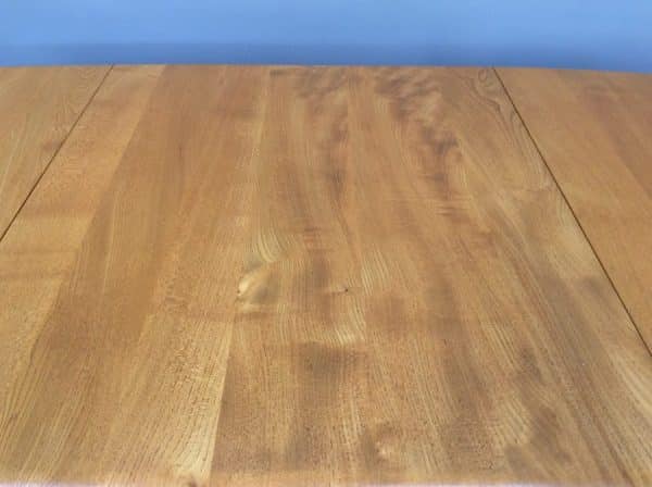 Mid Century Rectangular Drop Leaf Dining Table - Image 4
