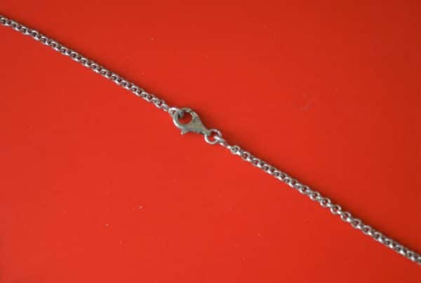 SALE – Ornate 925 Sterling Silver Gem Set Necklace – Gift / Jewellery / Pendant Cocktail Gem Set Rings Antique Jewellery 5
