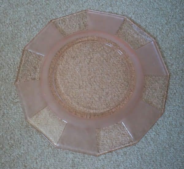 SALE - Art Deco Austrian Stolzie Pink Part Dinner Service - 22 Pieces - Image 8
