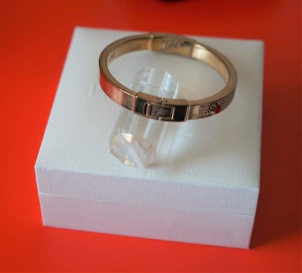 SALE - Vintage Michael Kors Rose Gold Plated Swarovski Bangl - Image 6
