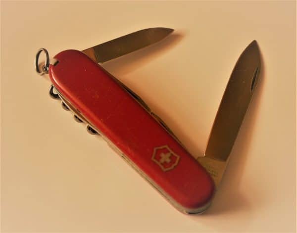 Swiss Victorinox Stainless Steel Multi Bladed Pen Knife - Knives - Image 2