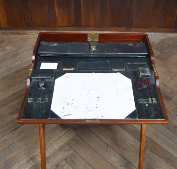 Victorian Travelling Military Campaign Desk SAI3000 - Image 2