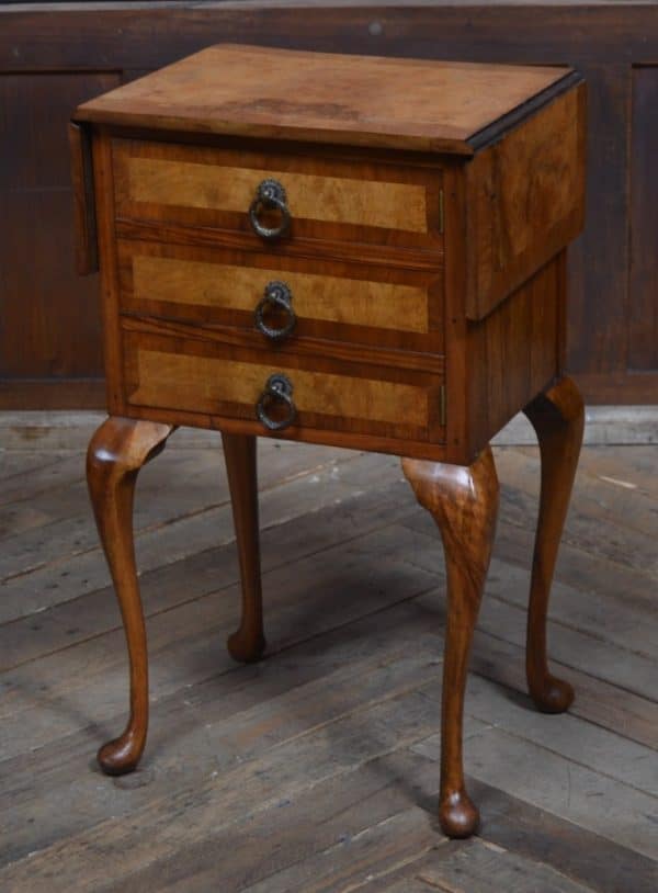 Edwardian Walnut Pot Cupboard/ Bedside Cabinet SAI3012