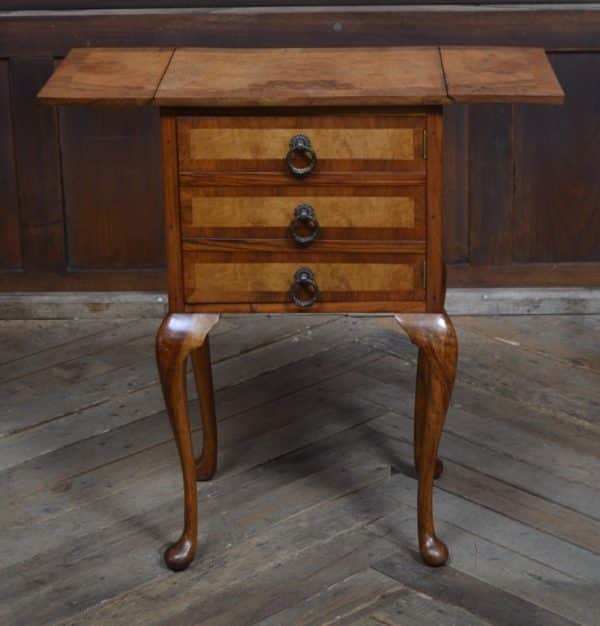 Edwardian Walnut Pot Cupboard/ Bedside Cabinet SAI3012 - Image 10