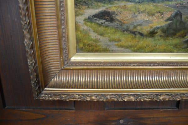 Frank Thomas Carter Landscape Oil Painting SAI2982 - Image 12
