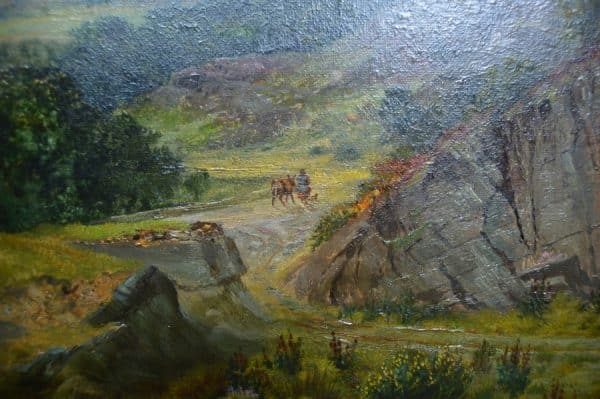 Frank Thomas Carter Landscape Oil Painting SAI2982 - Image 11
