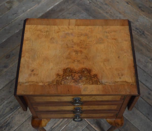 Edwardian Walnut Pot Cupboard/ Bedside Cabinet SAI3012 Antique Cupboards 6