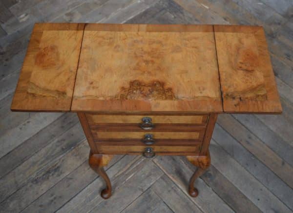 Edwardian Walnut Pot Cupboard/ Bedside Cabinet SAI3012 - Image 2