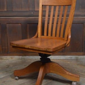 Murphy Oak Desk Chair SI3001 MURPHY Antique Chairs 3