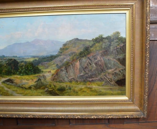 Frank Thomas Carter Landscape Oil Painting SAI2982 - Image 6