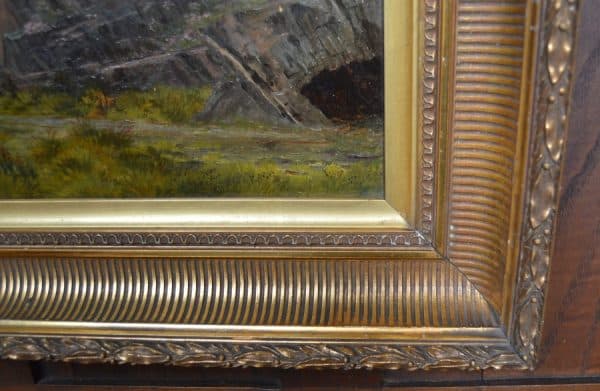Frank Thomas Carter Landscape Oil Painting SAI2982 - Image 5