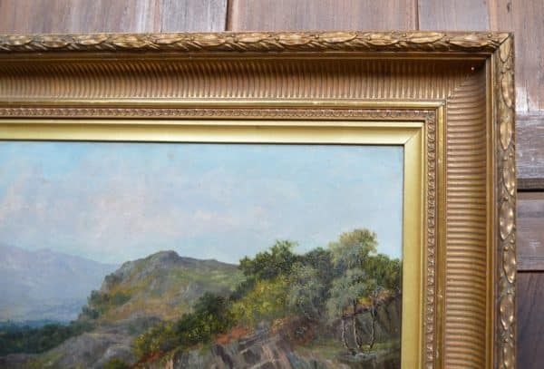 Frank Thomas Carter Landscape Oil Painting SAI2982 - Image 4