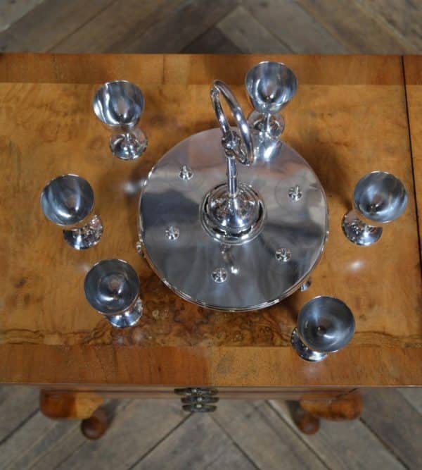 Edwardian EPNS Egg Cup Set SAI3010 - Image 2